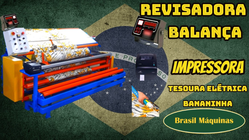Revisadeira de Tecido com Balança